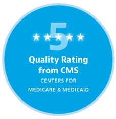 Cms 5 Star Badge